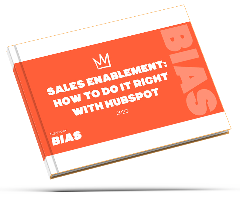 Sales enablement with hubspot
